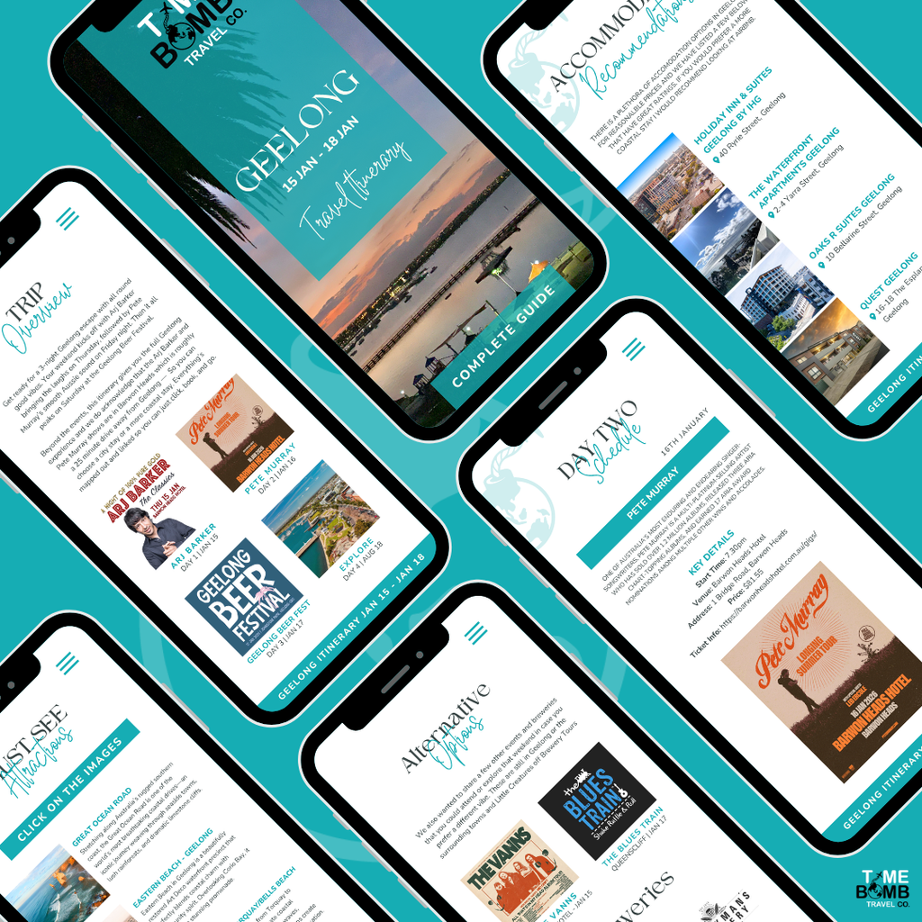 GEELONG EPIC WEEKENDER ITINERARY – 15th to 18th January, 2026