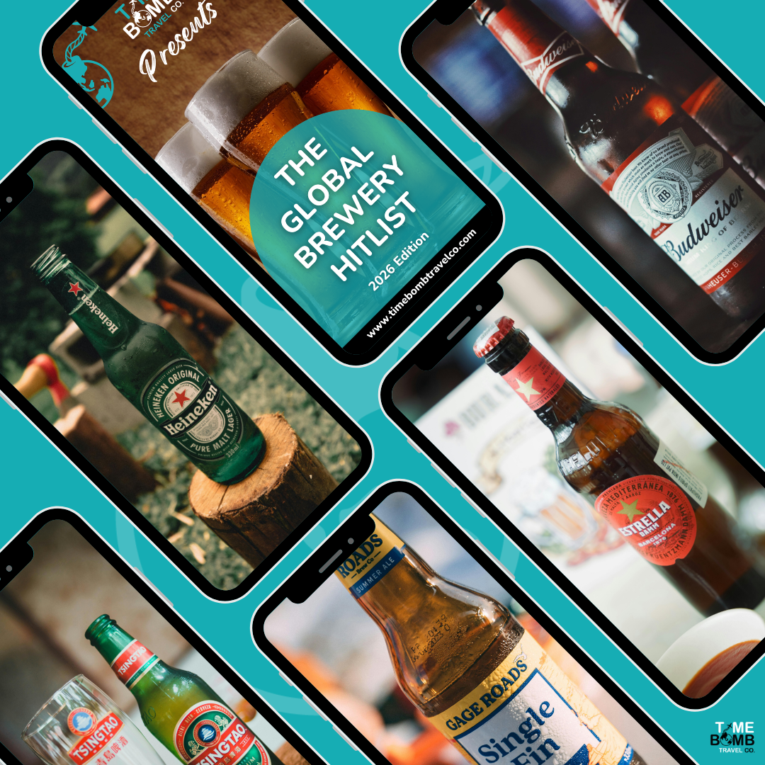 THE GLOBAL BREWERY HITLIST | Worldwide Beer Travel Guide | Over 40 Brewery Tours with Links (Instant Digital Download)